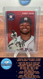 Corey Julks RC 2023 Topps Chrome Platinum Anniversary #256 Houston Ast