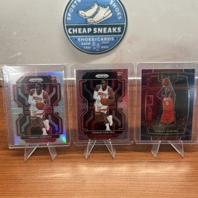 2021-22 Panini Silver Prizm #321 Usman Garuba Houston Rockets RC Rooki