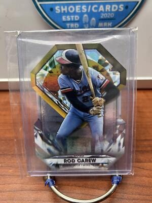 Rod Carew 2022 Topps Chrome update Diamond Greats die cut# DGDC-13 Twi