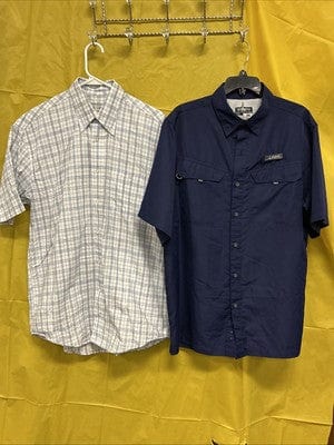 Habit Fishing shirt Men’s Size Medium Vented, Harvie &Crosbie Med Bu