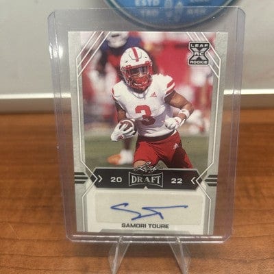 SAMORI TOURE 2022 Leaf Draft Autographs Silver #BA-ST1 Auto ROOKIE Pac
