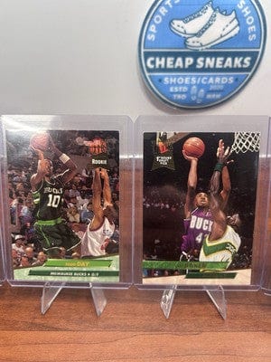 Milwaukee BUCKS 92-93/93-94 Fleer Ultra 8 Cars Lot RC’s Of VIN Baker