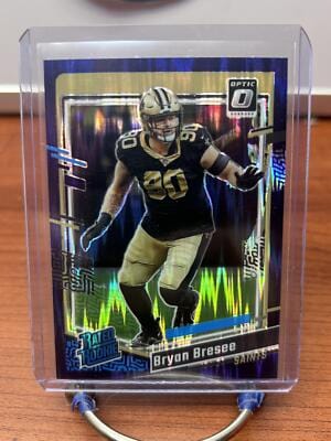 Clayton Tune 2023 Donruss Optic Purple Shock #202 New Orleans Saints