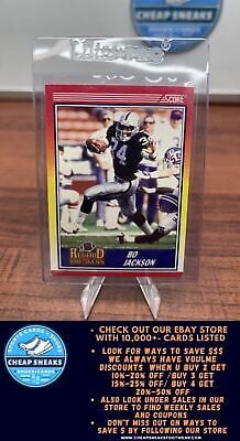 Bo Jackson 1990 Score #591 Los Angeles Raiders