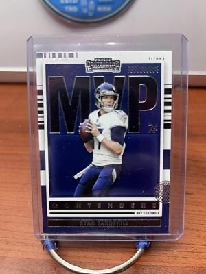 Ryan Tannehill 2021 Panini Contenders MVP Contenders Emerald #MVP-RTA