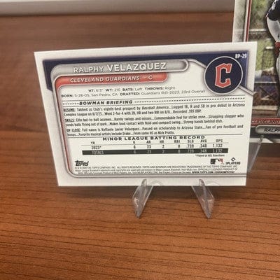RALPHY VELAZQUEZ GUARDIANS 2024 BOWMAN PROSPECTS #BP-29