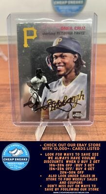 Oneil Cruz 2023 Topps Chrome Platinum Anniversary #395 Pittsburgh Pira