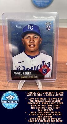 Angel Zerpa RC 2022 Topps Chrome Platinum Anniversary #51 Kansas City