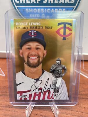Royce Lewis 2023 Topps Chrome Platinum Anniversary Refractor #217 Twin