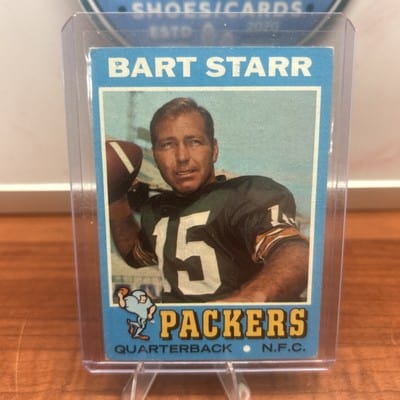 BART STARR 1971 TOPPS NFL FOOTBALL #200 HOF EX+ GREEN BAY PACKERS