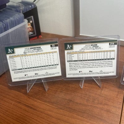 Oakland A’s 2025 Topps Series One Lot (6) Tyler Soderstrom (FS),Jaco
