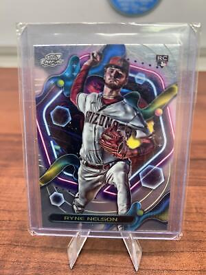 Ryne Nelson (RC) 2023 Topps Chrome Cosmic  Rookie Baseball Card #3 Dia