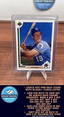 Jeff Conine RC 1991 Upper Deck #27 Kansas City Royals