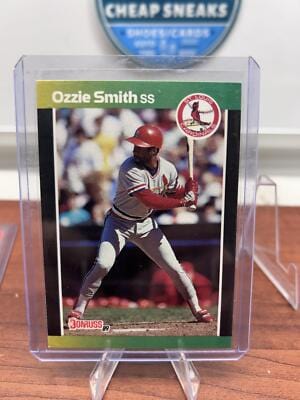 Ozzie Smith 1989 Donruss #63a St. Louis Cardinals