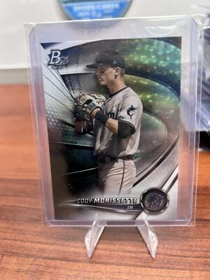 Cody Morissette 2022 Bowman Platinum Top Prospects Ice Foilboard #TOP-