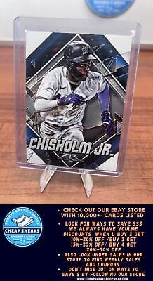 Jazz Chisholm Jr. 2022 Topps Fire #52 Miami Marlins