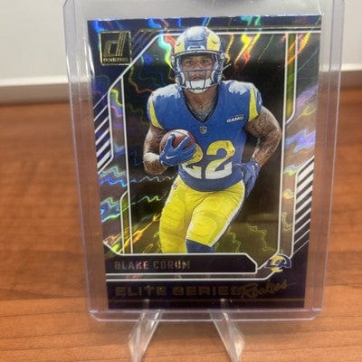 2024 Panini Donruss Football Blake Corum Elite Series Rookies Rams RC
