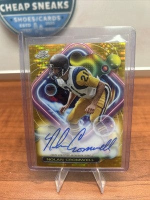 Nolan Cromwell 2023 Topps Composite Cosmic Chrome Gold Intersteller /5