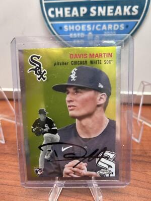 Davis Martin RC 2023 Topps Chrome Platinum Anniversary #94 Chicago Whi