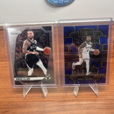 Damian Lillard 2024-2025 Panini Prizm #90 Milwaukee Bucks