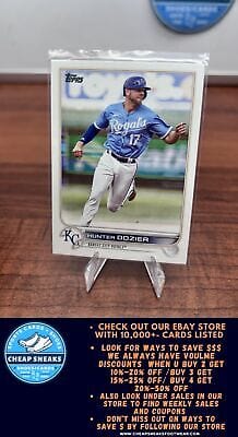 Hunter Dozier 2022 Topps Update #US184 Kansas City Royals