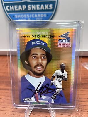 Harold Baines 2023 Topps Chrome Platinum Anniv Prism Refractor #266 Wh