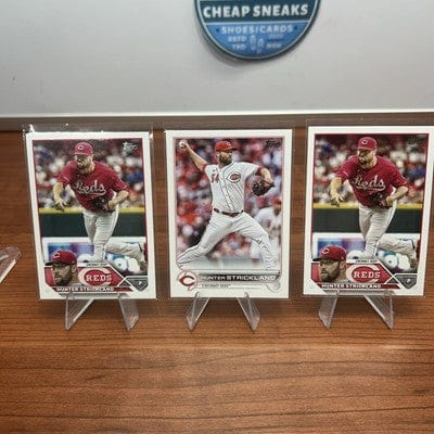 2023 Topps Series 2 Baseball Card #652 Hunter Strickland - Cincinnati