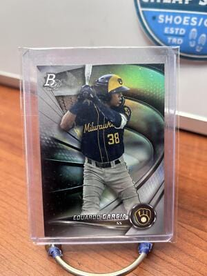 Eduardo Garcia 2022 Bowman Platinum Top Prospects #TOP-88 Milwaukee Br