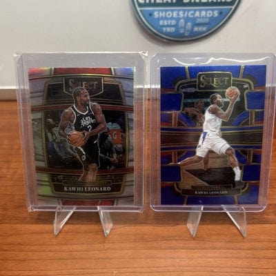 2021-22 Kawhi Leonard Select Concourse Base Silver Prizm #20 LA Clippe