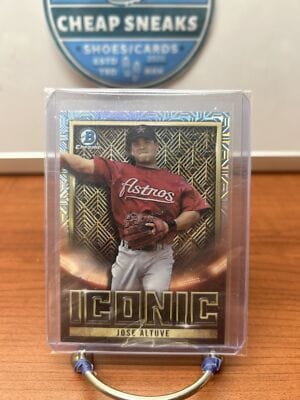 Jose Altuve 2023 Bowman Chrome Bowman Iconic Mojo Refractor #BI-15 Ast