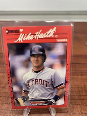 Mike Heath 1990 Donruss #209b Detroit Tigers