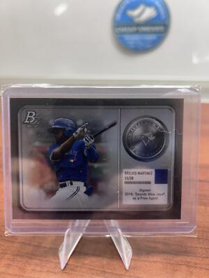 Orelvis Martinez 2022 Bowman Platinum Minted in Merit #MM-15 Toronto B