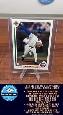 Heathcliff Slocumb (RC) 1991 Upper Deck #767 Chicago Cubs