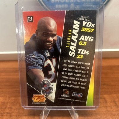 Rashaan Salaam (RC) 1995 Pinnacle Sport Flix #127- Chicago Bears