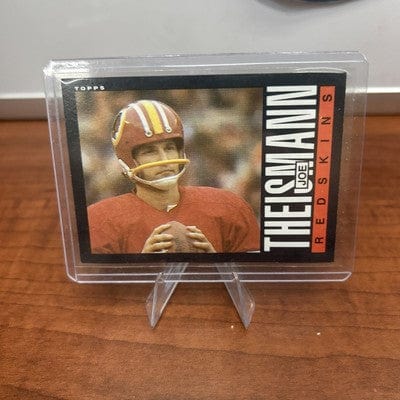 WASHINGTON REDSKINS JOE THEISMANN 1985 TOPPS FOOTBALL CARD EX-MT #190