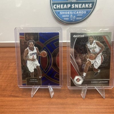 2023-24 Panini Select - Premier Level Blue #177 Kawhi Leonard Clippers
