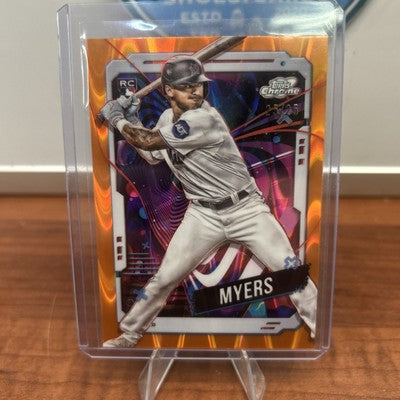 Dane Myers (RC) 2024 Topps Chrome Cosmic Orange Galactic Refractor /25