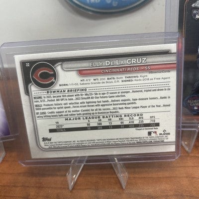Elly De La Cruz (RC) 24 Topps Chrome AS Refractor ,24 Topps Stadium Cl