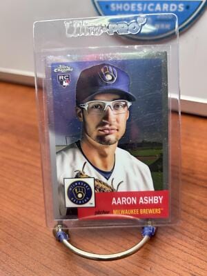 Aaron Ashby RC 2022 Topps Chrome Platinum Anniversary #378 Milwaukee B
