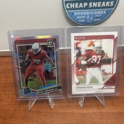 Paris Johnson Jr 2023 Donruss Optic Holo Prizm Rated Rookie RC #205 Ca