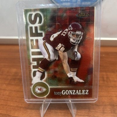 Tony Gonzalez Kansas City Chiefs 2000 Topps Finest Refractor #39
