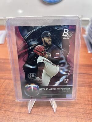 Simeon Woods Richardson SN,RC 2023 Bowman Platinum Pink #99 Minnesota
