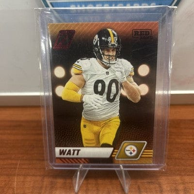 T.J. Watt 2023 Panini Zenith #87 Red Zone Pittsburgh Steelers!