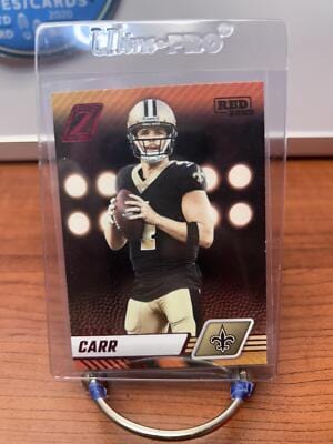 Derek Carr 2023 Panini Zenith Red Zone #73 New Orleans Saints