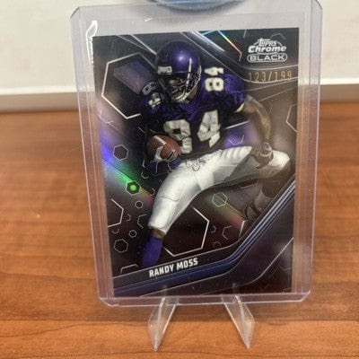 2023 Composite Topps Chrome Black Refractor /199 Randy Moss #129 HOF