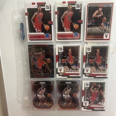 Chicago Bulls Lot 21-22 Panini Select,22-23 Donruss Dalen Terry RC,Bal