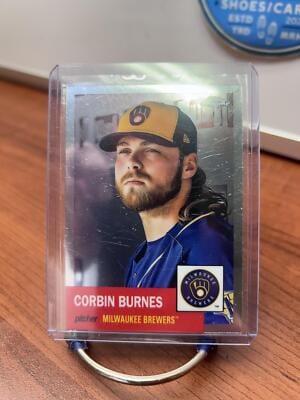 Corbin Burnes 2022 Topps Chrome Platinum Anniversary #456 Milwaukee Br