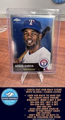 Adolis Garcia 2022 Topps Chrome Platinum Anniversary #323 Texas Ranger