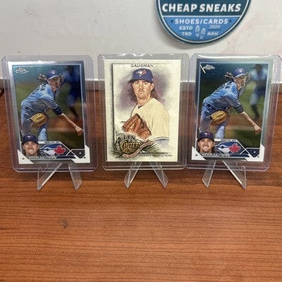 Kevin Gausman Lot 2023 Topps Chrome #55 (x2) 22 Allen&Ginter #320 (x1)