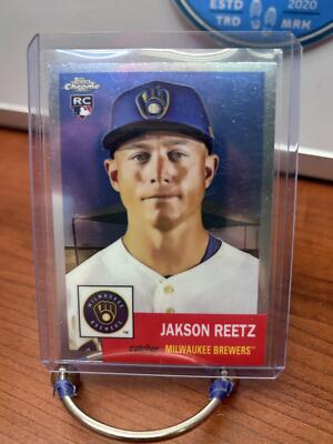 Jakson Reetz RC 2022 Topps Chrome Platinum Anniversary #30 Milwaukee B